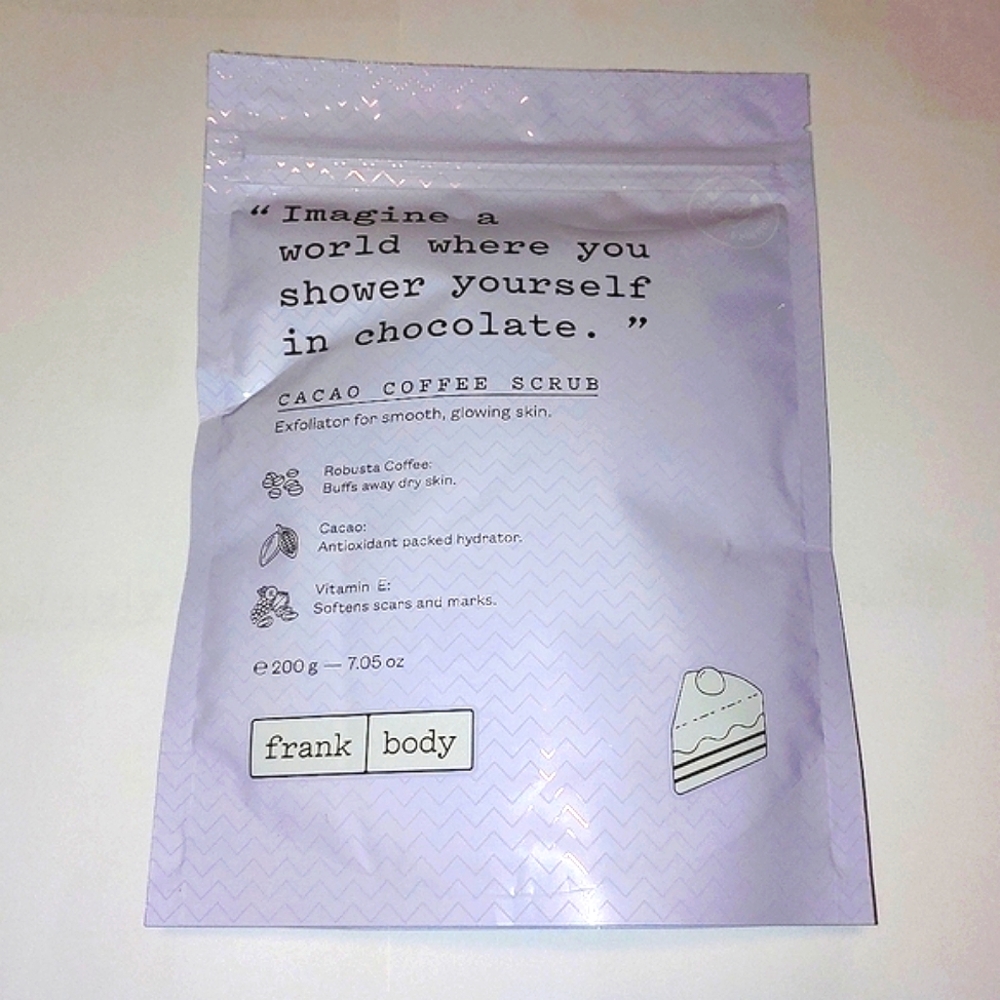 Cacao Coffee Scrub Frank Body